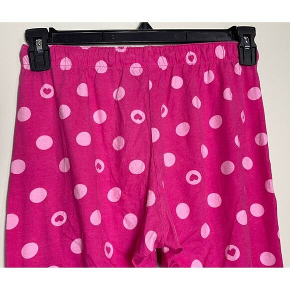 Disney Minnie Mouse Women's Pink Polka Dot Pajama Capris - Picture 7 of 9